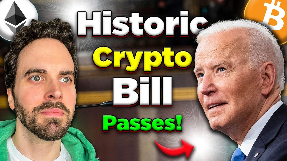 Historic U.S. Crypto Bill Passes! In Shocking Majority Vote!🚨

Also we discuss:
-- What's Next for #Bitcoin?
-- #Ethereum ETFs Update
-- #Solana News
-- AI Altcoin News $AIT $LKI
-- &amp; MORE! $STAR

WATCH: youtu.be/GEke93n-4A8