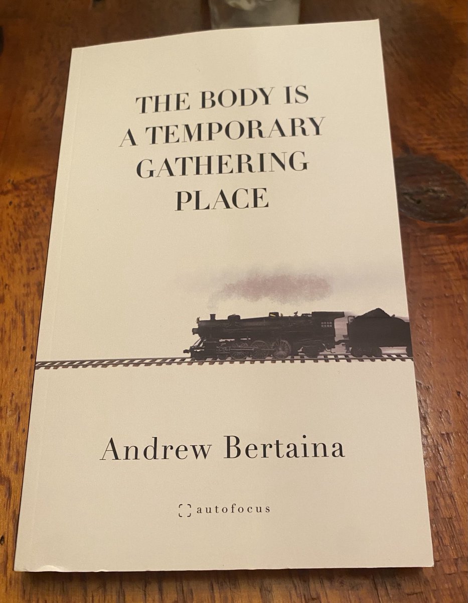 My pre-order is here, in time to get the author to sign this Saturday! ⁦@andrewbertaina⁩ ⁦@autofocuslit⁩