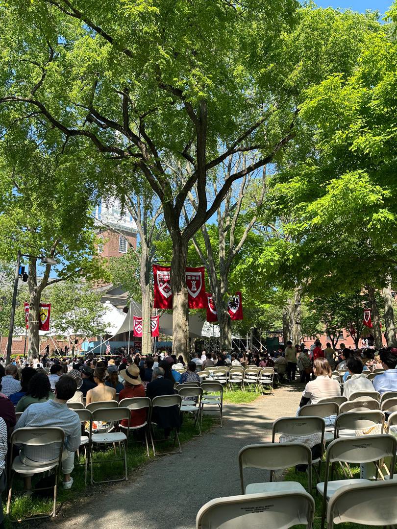 pamdebams's tweet image. Cheers to a memorable Class Day at Harvard College celebrating Ananda's graduation with the Class of 2024! 🎓🎉 From the inspiring exercises to the delightful picnic, it's been an awesome day on campus. To God be the glory! 🙏👍🙌 #HarvardGrad #Classof2024