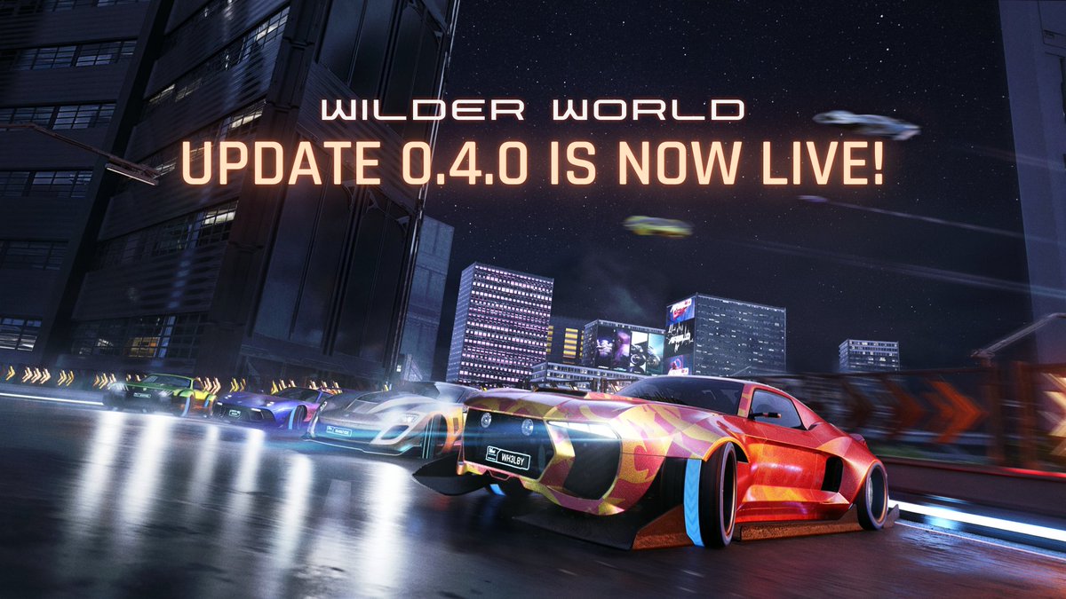 🛰️ UPDATE 0.4.0 IS LIVE 🛰️

A comprehensive range of exciting new features including: Updated UI, Tournament mode, 3 & 4 Player Racing, new scoring system, 3 New Wheels, 3 New Tracks, replay system and much more!

Full 0.4.0 update details:
wiki.wilderworld.com/gameplay/wilde…