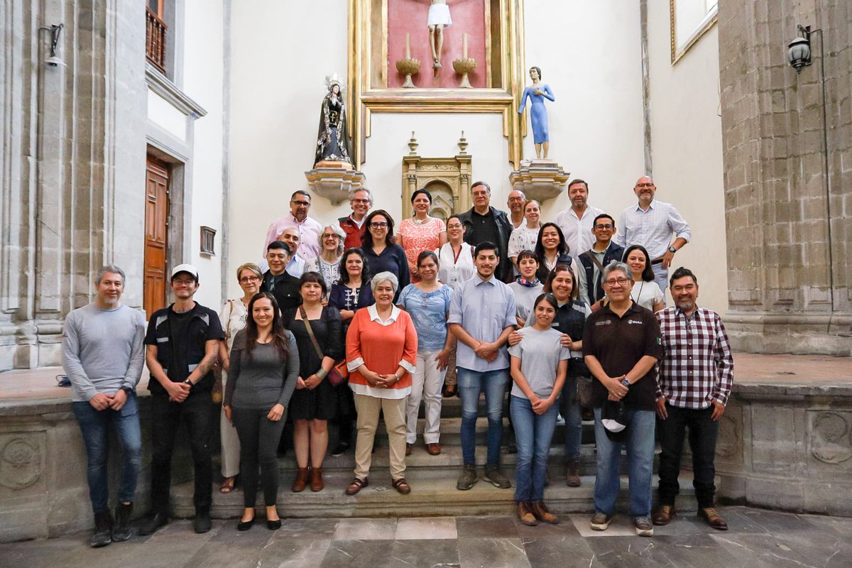 alefrausto's tweet photo. Gracias a la comunidad y autoridades por cuidar amorosamente su patrimonio y ayudarnos en la reconstrucción.

La Santa Veracruz, San Juan de Dios y Santa María la Redonda son tesoros edificados que estarán listos para abrir sus puertas próximamente https://t.co/FpzU1slFmi