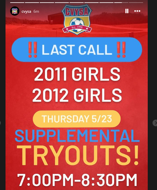CVYSABlast's tweet photo. Calling 2011, 2012 &amp; 2008 Girls!! Last Chance register here https://t.co/Qk0krcyOCG https://t.co/La1QAwPlhq
