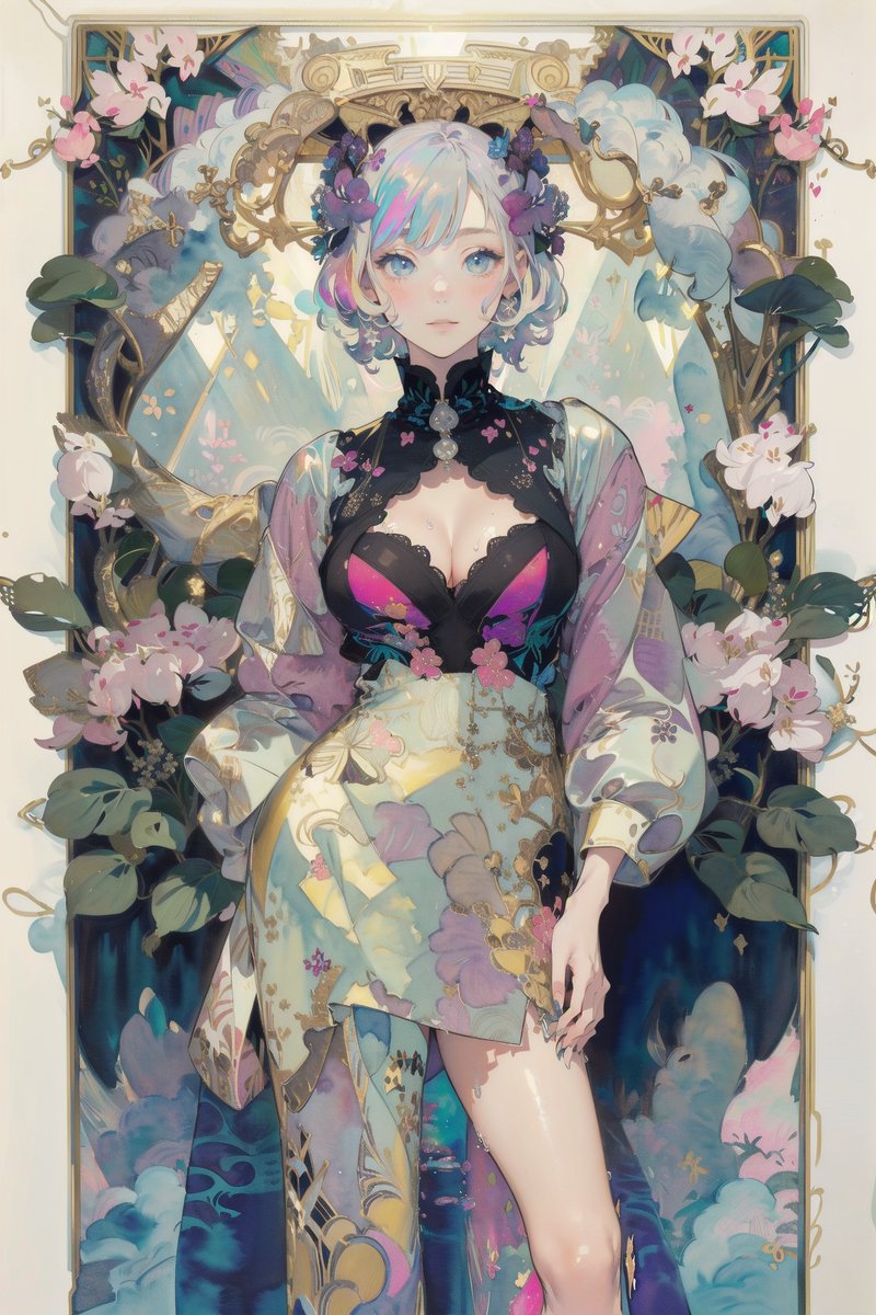 hikouki1117's tweet photo. 【Holographic Rolin Ⅲ Dogwood 】-2
第3彈 閃耀的蘿琳 Holographic Rolin / 大花山茱萸 Dogwood
太華麗了,不太耐看XDDD
我決定明天開新系列交互發表
不然我會挑圖挑到有職業傷害
#StableDiffusion
#fashionmodel
#Rolin
#Dogwood https://t.co/HUouve32nO