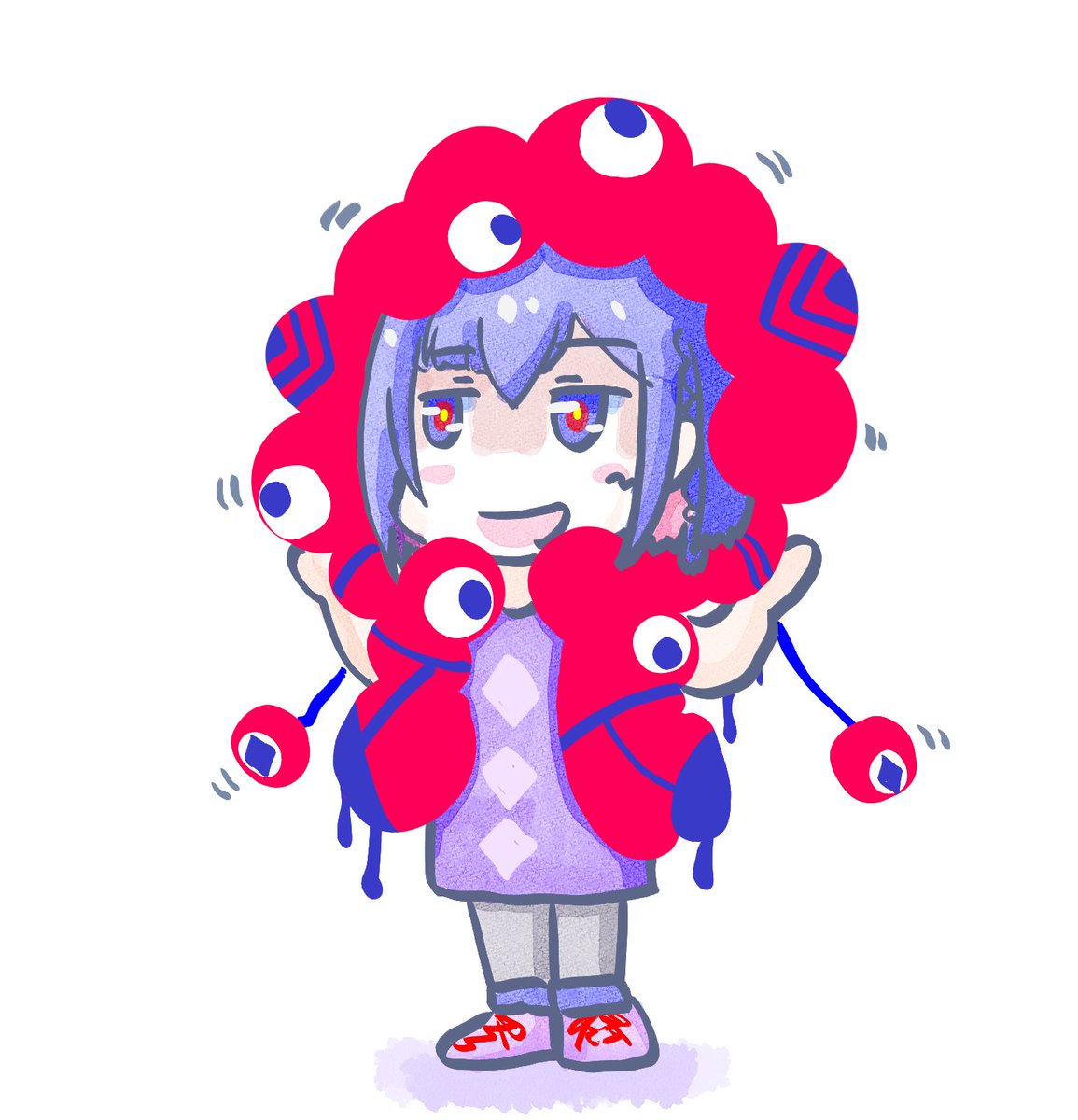 花譜 「#みなさん2年前の今頃はどんな絵描いてましたか垢の性質上、何があって流行ってたか」|OGA-SAN🔭🎸🎨観測結束絵描き垢のイラスト