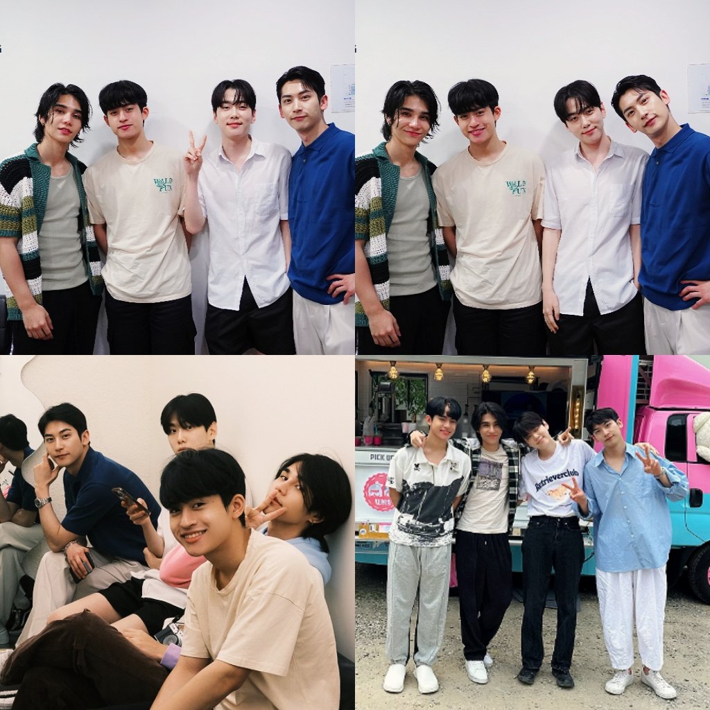 yangseonyeong13's tweet photo. 보고싶다.우주빵집 멋진
남자들이😭😭사진으로도 이렇게 멋진 조합인데!!!우빵아 빨리와.
빨리!!!우린 빨리빨리 민족인데...
넌 왜이리 느리니!!!속도를 올려!!!
#JeffBarcode #DionQ #Alson
#WujuBakery https://t.co/czIkGciNVY