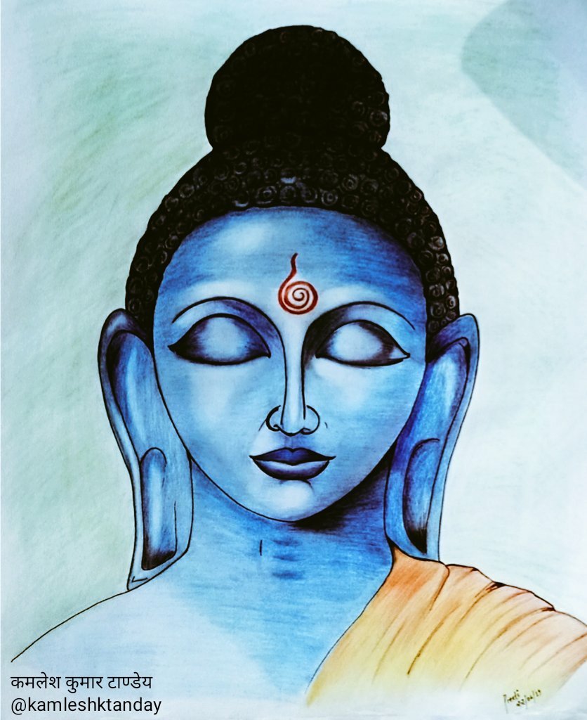 'जीवन में हजारों लड़ाईयां जीतने से अच्छा है कि तुम स्वयं पर विजय प्राप्त कर लो। फिर जीत हमेशा तुम्हारी होगी, इसे तुमसे कोई नहीं छीन सकता' ~ #गौतम_बुद्ध #बुद्ध_पूर्णिमा की शुभकामनाएं. 'अप्प दीपो भवः' #kamleshktanday ‼️ #वैशाख_पूर्णिमा ‼️ #BuddhaPurnima #buddhapurnima2024