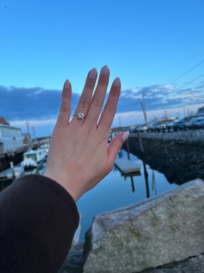 ShirleyBWang's tweet photo. Two weeks ago, I got engaged to my best friend and the love of my life! 

Here's to forever with you @rubenvgenugten ❤️ https://t.co/QMoEMetJPn