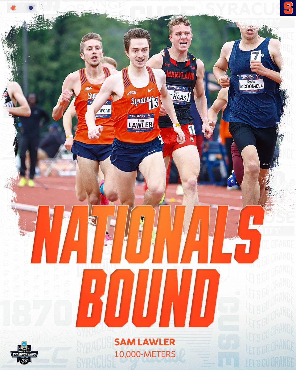 First one through!

Sam Lawler qualifies for the NCAA Championships in the men’s 10K!!