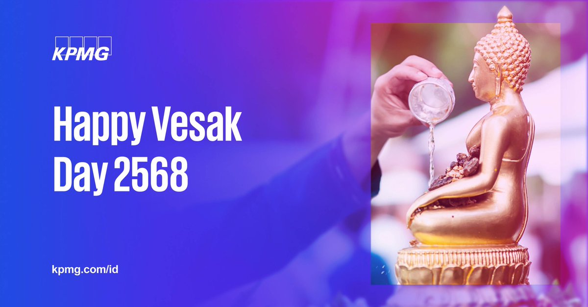 Celebrating Vesak Day 2568 with reverence and reflection. May this auspicious occasion bring peace, harmony, and enlightenment to all. Happy VesakDay from all of us at #KPMGIndonesia 🪷

#VesakDay #EnlightenmentDay #ComeAsYouAre