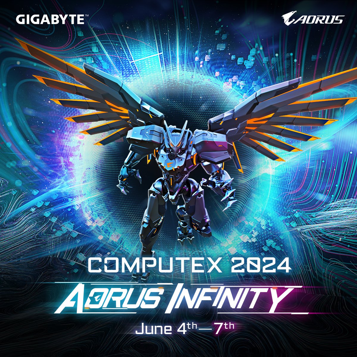 13 days until COMPUTEX 2024! Unleash the power of revolutionary AI.✨ Immerse yourself in a sea of unparalleled AI innovations with the latest GIGABYTE AI products: aorus.com/event/computex… Subscribe for the first-hand information. Stay tuned for our announcement coming
