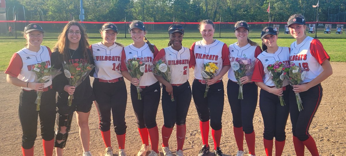 Congrats to our Senior Softball players and manager. Hard fought extra innings win 4-3! Go 'Cats!