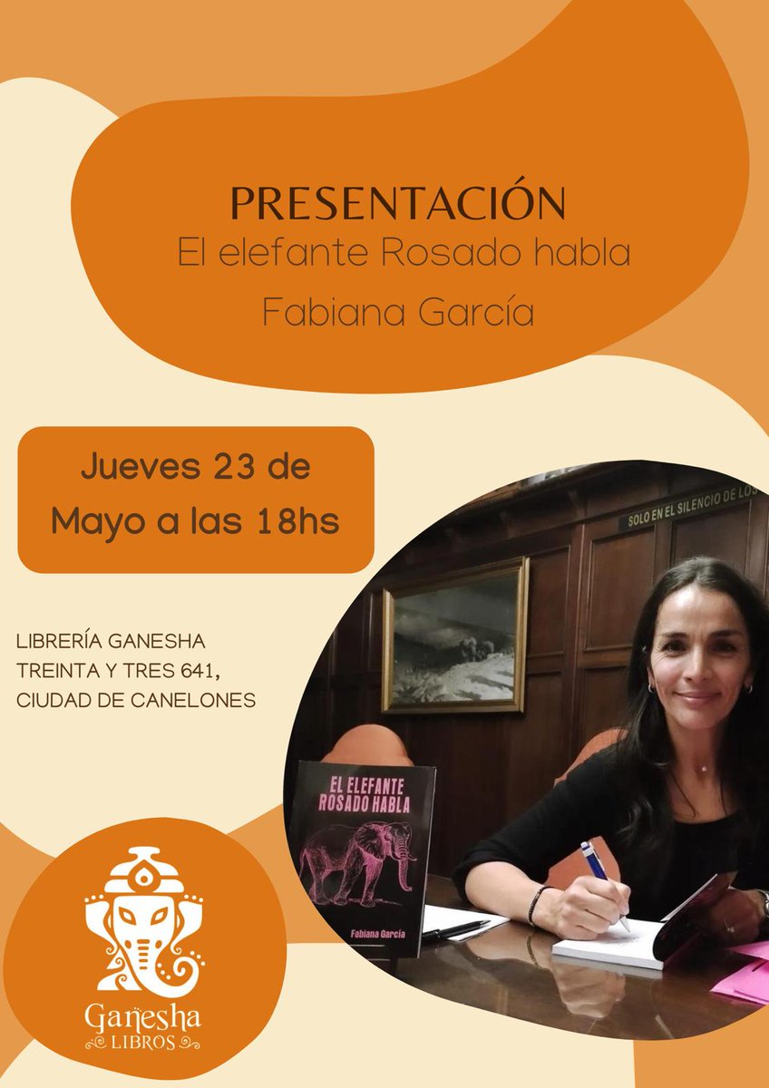 Este jueves 23 de mayo te esperamos a las 18hs 📚