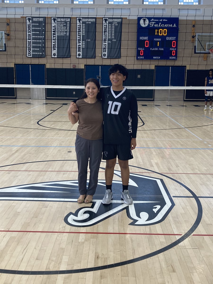 Thank you to the Senior members of our Boys Volleyball team. Thank you for your time and commitment and always representing @CRLStweets @CRLSFalcons well.