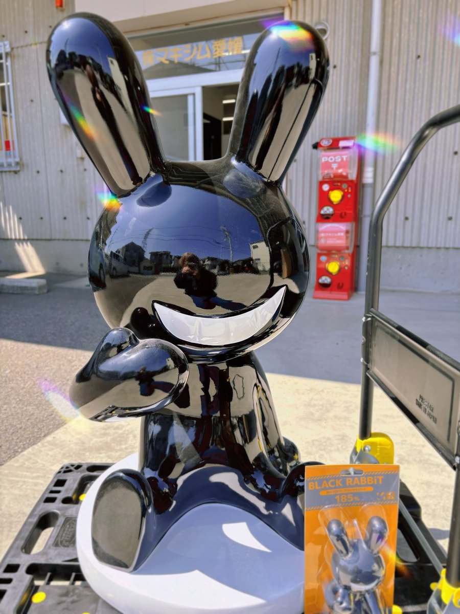 BLACK RABBIT ガチャ うさぎのソフビ ブラックラビット Black Rabbit popmarソフビ ブラックラビット BLACK