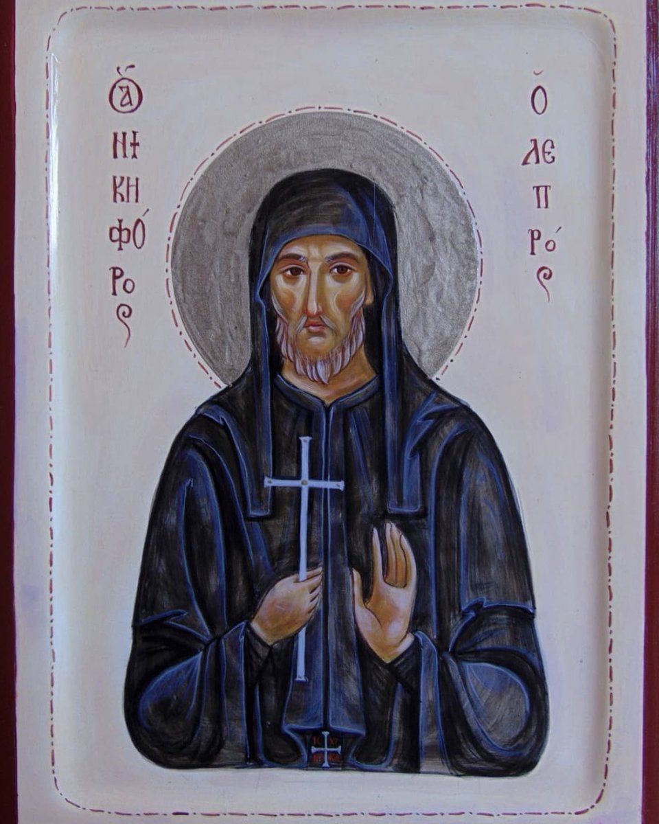 Saint Nikiphoros the Leper (+1964) ‘stricken with leprosy, he came to see it not as a curse, but as a special favor from heaven and a personal calling from Christ’