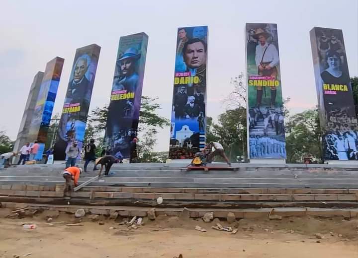 Este fin de semana en Managua se inaugurará el Parque de los Héroes, ubicado en la Avenida de Bolívar a Chávez. Un espacio lleno de Patriotismo y Dignidad con imágenes de nuestros Héroes de la Dignidad Nacional. #Nicaragua #Plomo19