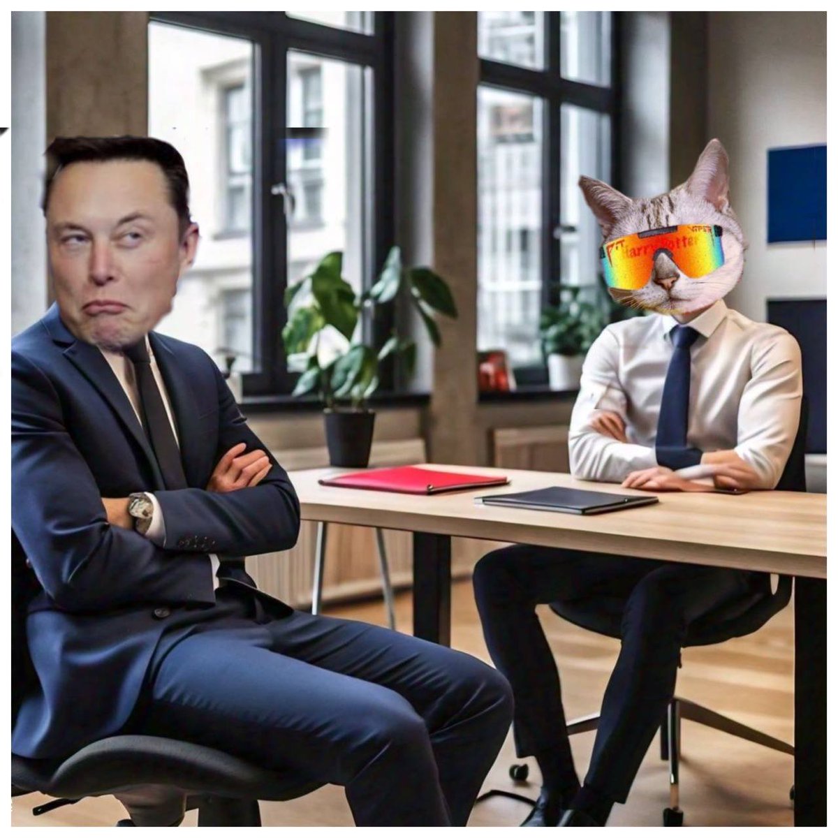 What's up fellow degens? How's your week going? We're busy doing meetings with some big names. #1cat
