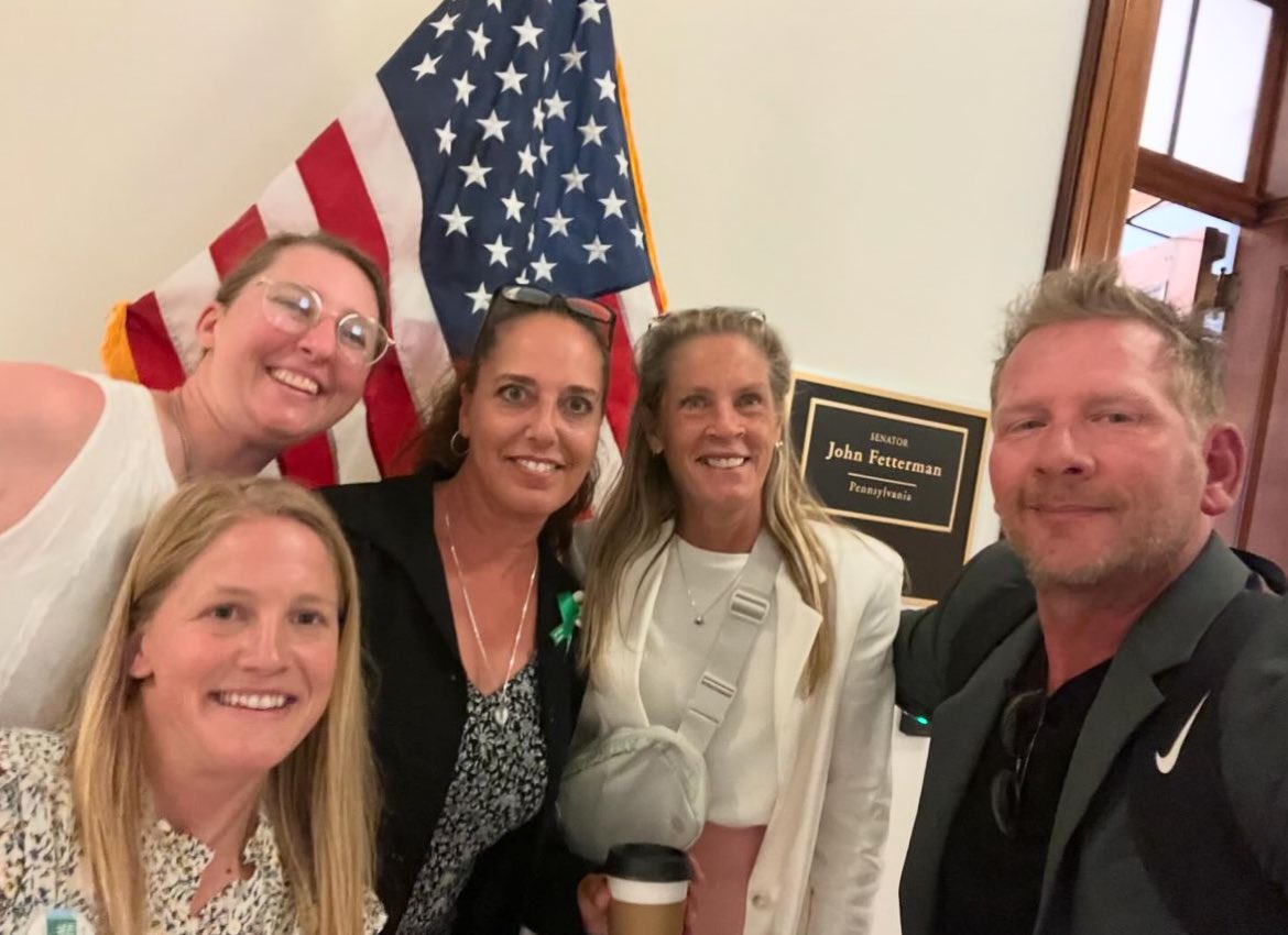 Thank you <a href="/AthletesForHope/">Athletes for Hope</a> for organizing #dayonthehill. We appreciate all your hard work! We are also grateful to the Senators and staffs for their time and interest in Katie’s story and Katie Meyer’s Law. We are deeply encouraged that there is a bipartisan path forward.