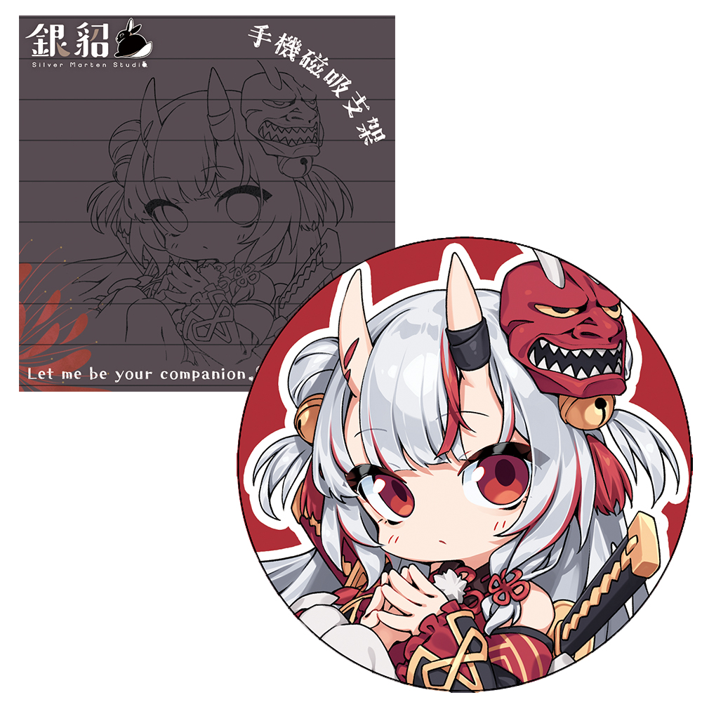 ⭐️「磁気吸着式」スマホクッションスタンド(スマホの機種を問わず使用可能)