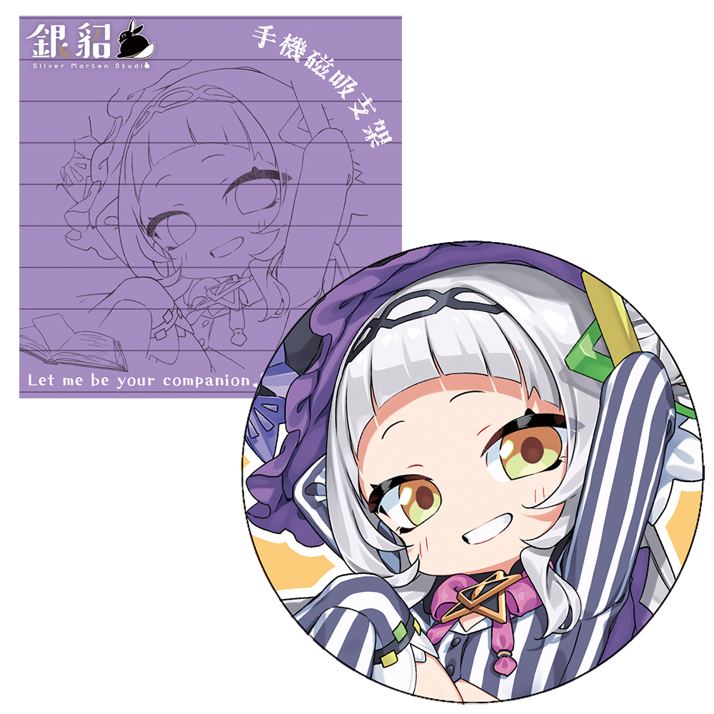 ⭐️「磁気吸着式」スマホクッションスタンド(スマホの機種を問わず使用可能)