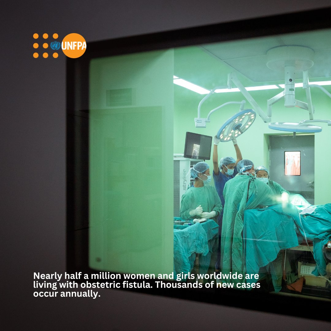 Obstetric fistula is a childbirth injury as a result of prolonged, obstructed labour, which generally occurs when women struggle to access timely, high-quality maternal health care. Fistula is treatable and preventable. Yet many continue to suffer in silence with lack of