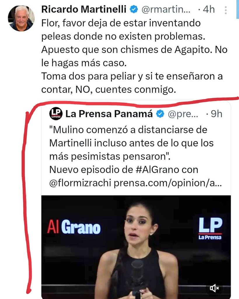 ...¡Que les parece!...el puerquito MauricioFoco y la Flor chatita, estan desperados por llamar la atencion del nuevo Gobierno chifiando al asilado, la PlanellsMovin y el evasor no saben como colar sus fichas para sus chanchullos, como hicieron con Cachaza y el Condensado...😥😥😥