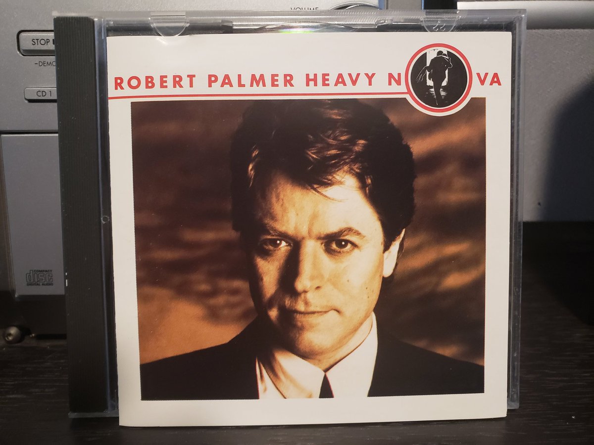 My CD Collection A-Z Robert Palmer: Heavy Nova. His 9th studio album released June 22, 1988. It reached 13 on Billboard Top 200 and sold over a million copies. It has the no.1 hit Simply Irresistible. What do you think of this album? #HardRock