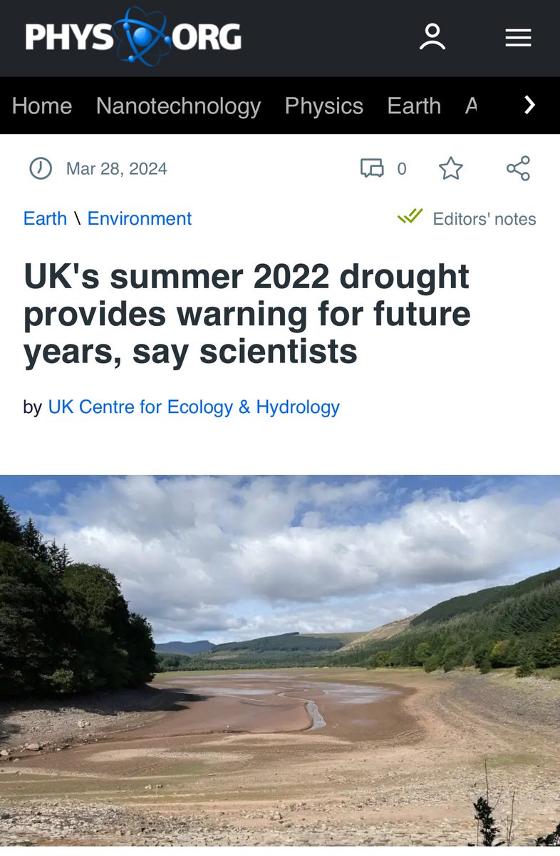 Two years ago, The Guardian said that “years of inaction on the climate emergency” caused the drought in the UK during the summer of 2022. Experts said that it was a glimpse into the not so distant future. The Guardian now says decades of climate inaction is causing it to rain