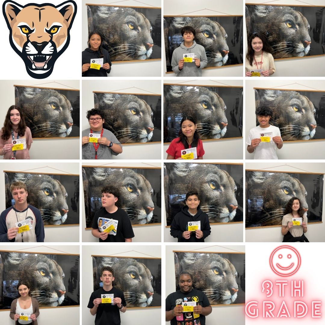 We had FOURTEEN positive office referrals!!! ❤️ 8th grade is consistently out in the KMS community/classrooms, making lasting impressions on teachers and staff! We could not be more proud of our 8th grade kiddos finishing the year on a positive note! ❤️✨️ #KMSCOUGARPRIDE