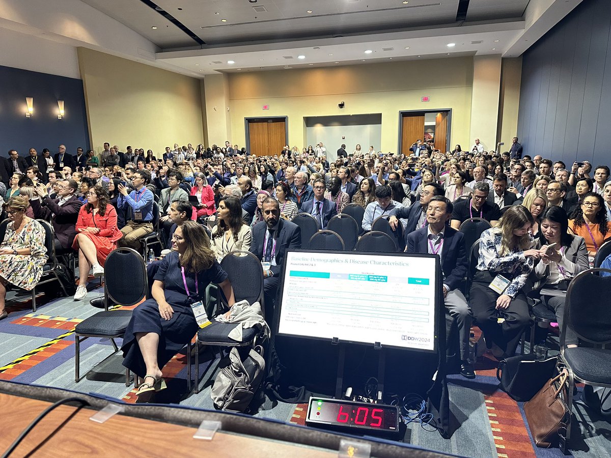 Ingrid Schwartz, MD (@ischwartz_md) on Twitter photo Had fun moderating the late-breaking abstract plenary at <a href="/DDWMeeting/">Digestive Disease Week</a> alongside my dearest mentor #phillipge
Safe to say the tickets sold out 😅
<a href="/MDAndersonNews/">MD Anderson Cancer Center</a>
<a href="/WomeninEndo/">Women In Endoscopy | WIE</a> Had fun moderating the late-breaking abstract plenary at <a href="/DDWMeeting/">Digestive Disease Week</a> alongside my dearest mentor #phillipge
Safe to say the tickets sold out 😅
<a href="/MDAndersonNews/">MD Anderson Cancer Center</a>
<a href="/WomeninEndo/">Women In Endoscopy | WIE</a>