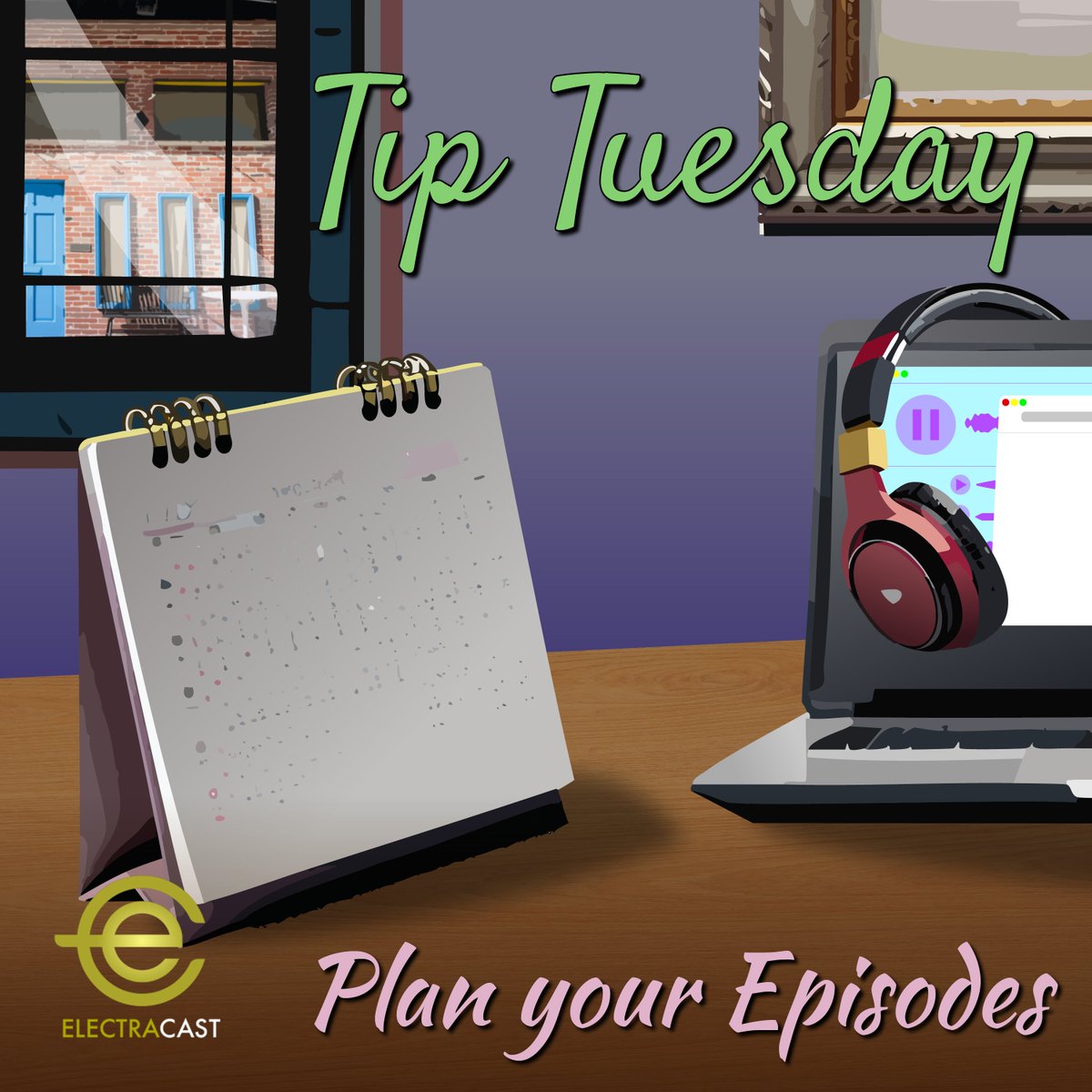 🎬 Tip Tuesday: Plan Your Episodes Like a Pro! 🗓️ Stay ahead by outlining your episodes in advance. Set goals, create a content calendar, and jot down key points to keep your audience engaged. Consistency is key! 📆✨ #TipTuesday #EpisodePlanning #ContentCreation #StayOrganized