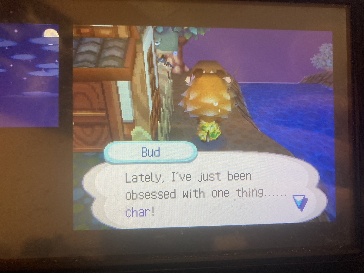 Was playing Animal Crossing: Wild World, and was surprised to discover <a href="/GreatCheshire/">Lady Emily ☄️</a>