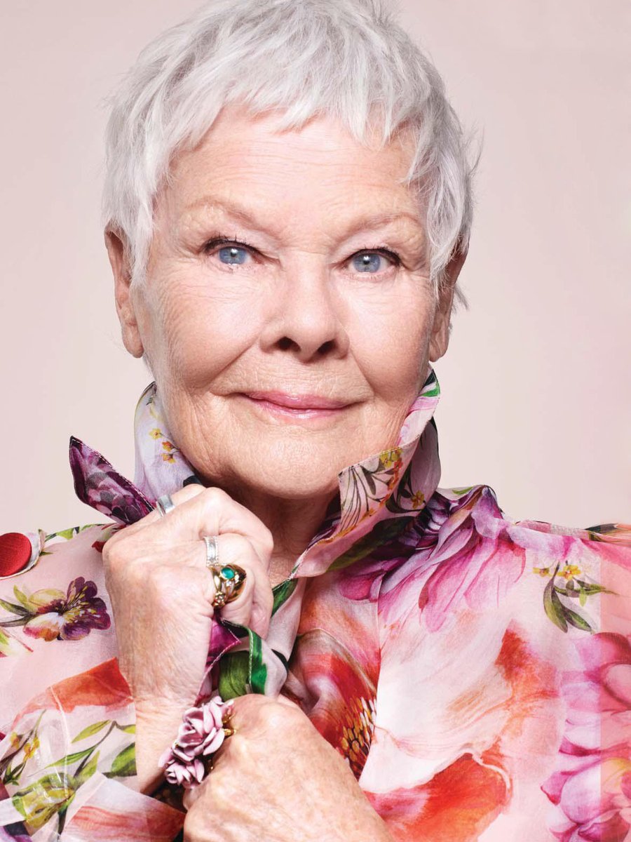 British Vogue, 2020 Photo Shoot Photographer: Nick Knight *Another favourite! #JudiDench #BritishVogue #Photoshoot