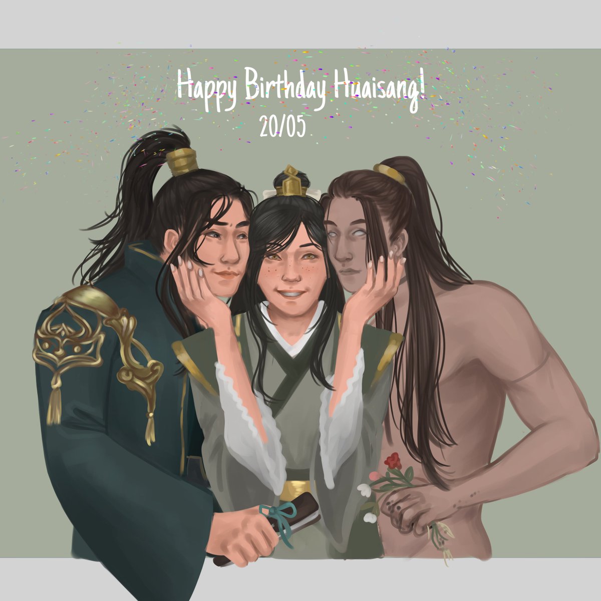 Now the individual drawings with some extra huaisangs 💚
#HappyNieHuaisangDay
#NieHuaisang
#NieMingjue