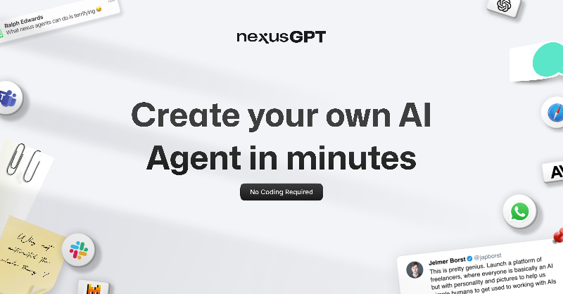 norelyz's tweet photo. You can now build any AI Agent without writing a single line of code
- Upload all your knowledge into them
- Teach it all the tasks it needs
- Connect it to 1500+ apps
- Deploy it on Slack, Teams, ...

ChatGPT but for businesses