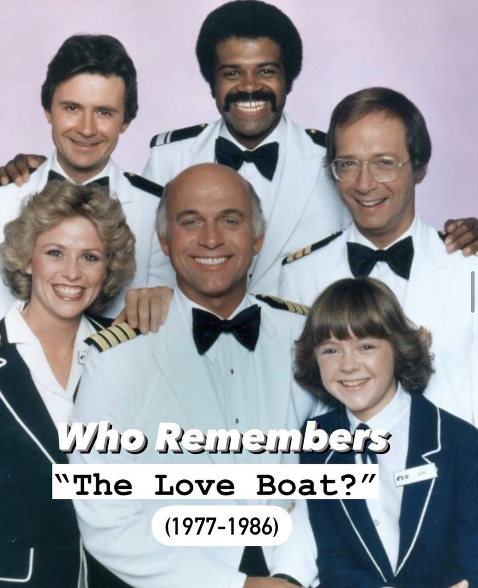 Debuting in 1977 and Lasting 9 Seasons and 250 Episodes, “The Love Boat” Was a Romantic Comedy Drama That Took Place of the Cruise Ship MS Pacific Princess. #TheLoveBoat #Television #TV