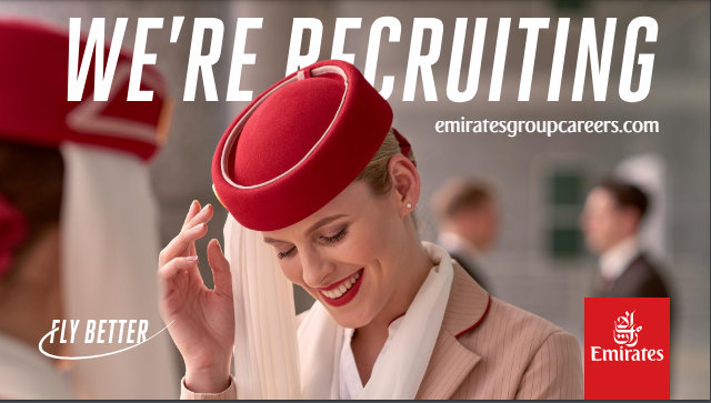 Invite onlyBuenos Aires, Argentina08 Jun 9AM
“In collaboration with our appointed agency in Argentina, Top Fly Recruitment Academy. Please send your CV to emirates.recruitment@topflyra.com”