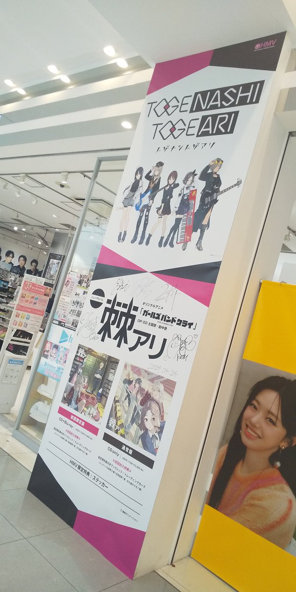 ラゾーナ川崎島村楽器の対面にあるHMV

#ガルクラ