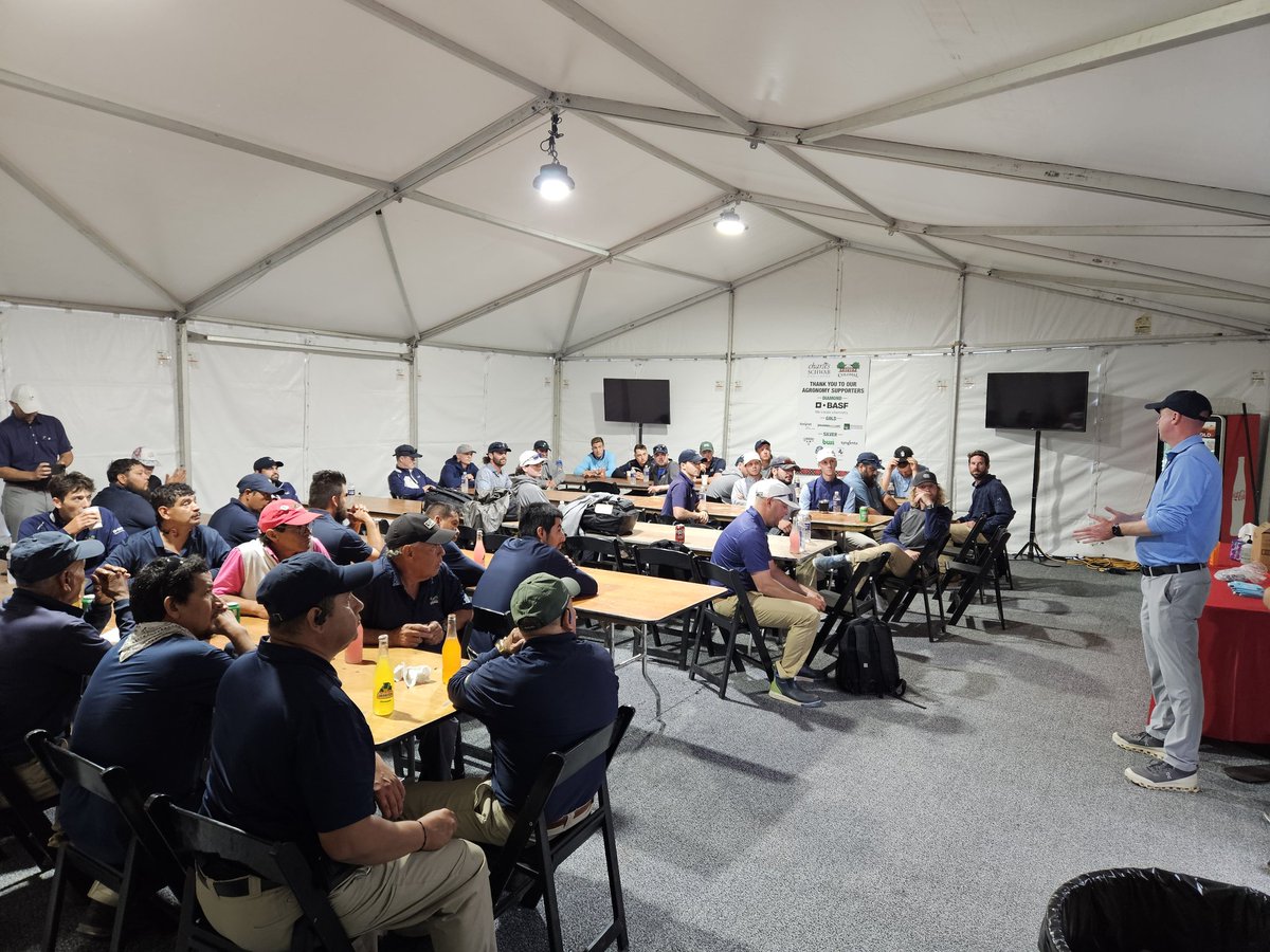 Got to see <a href="/R_Mcintosh9/">Rich McIntosh</a> and his crew this morning as they get ready for this week's event. Great job guys.