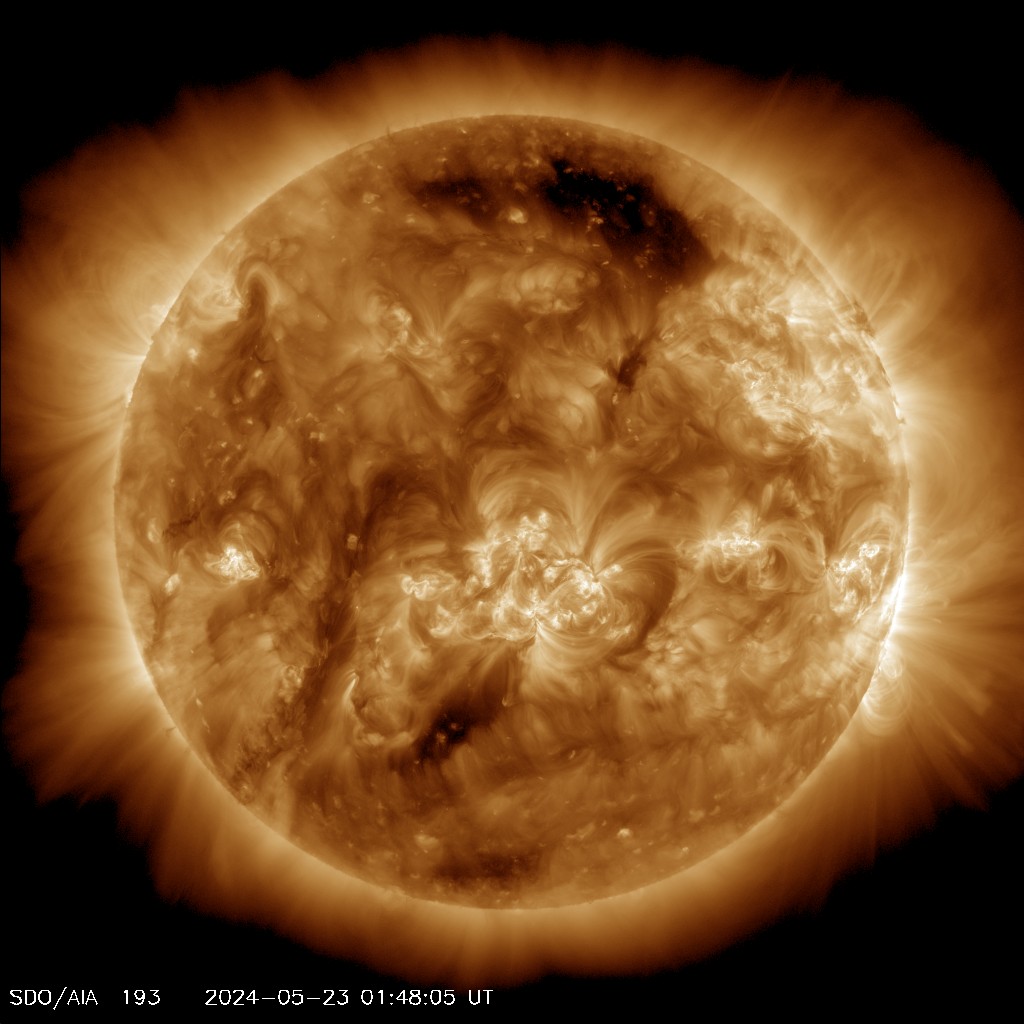 O sol registrado agora pelo satélite da NASA