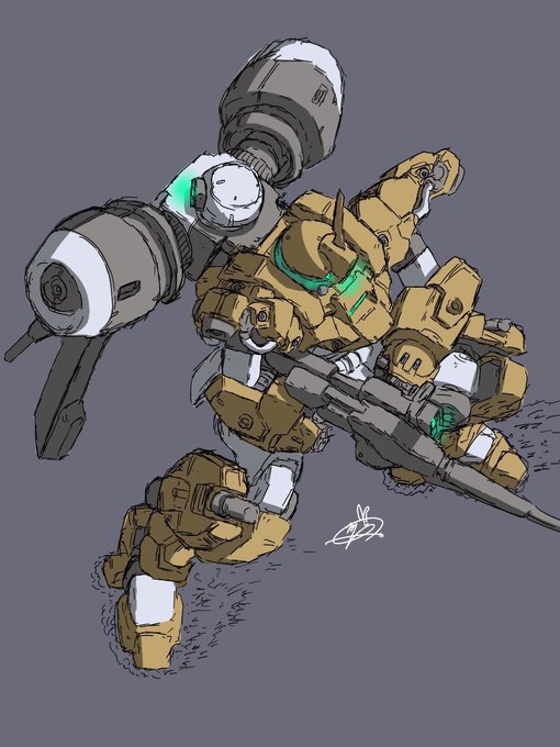 「holding gun mecha」 illustration images(Latest)