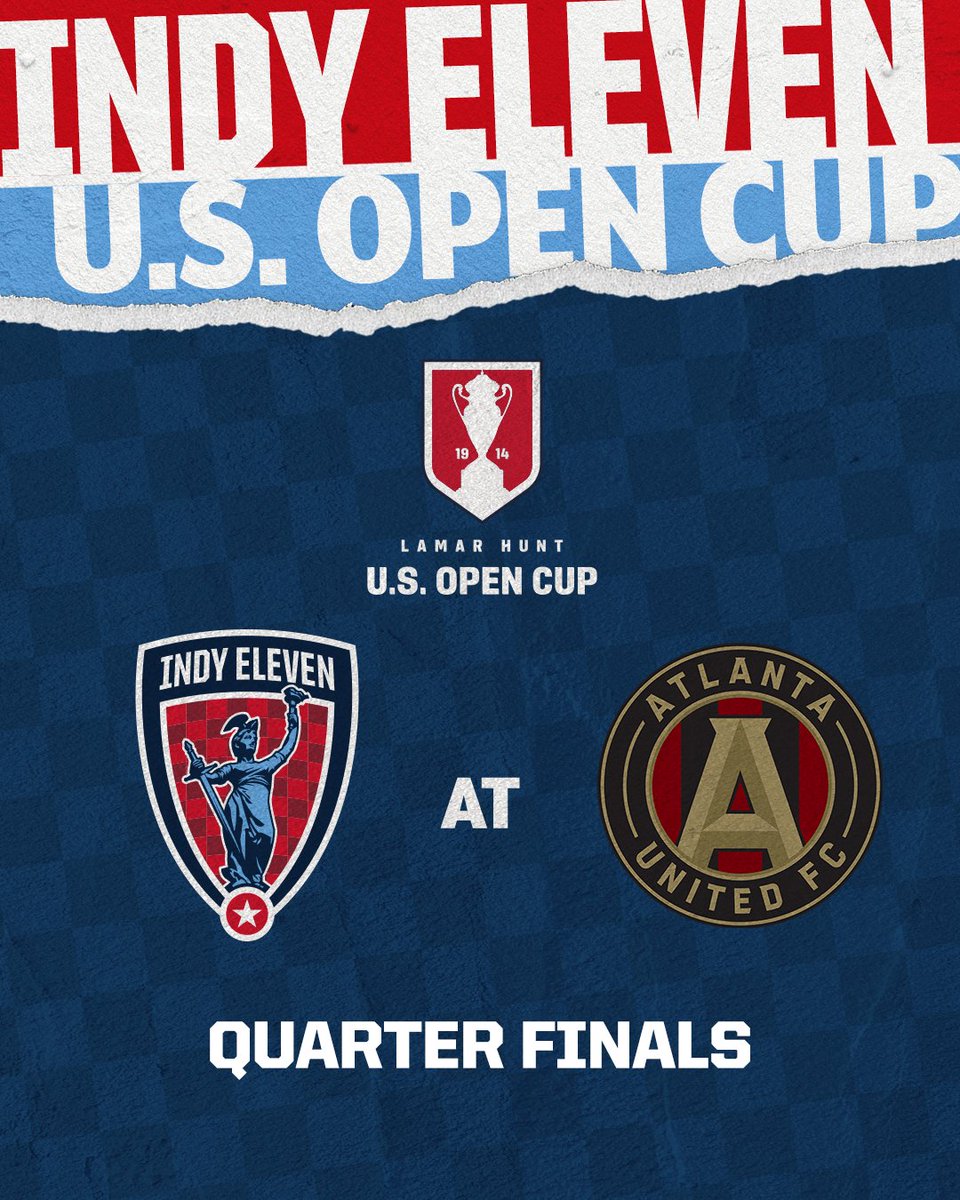 We're headed to the ATL! We will face @ATLUTD in the @opencup quarter-finals