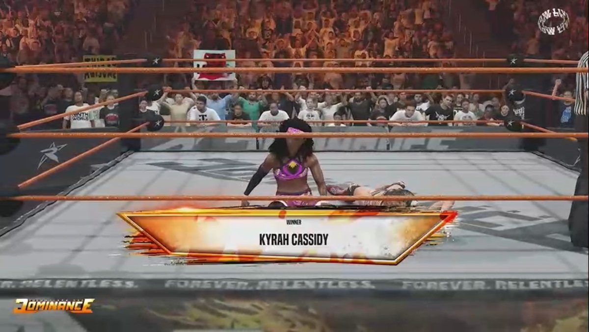 NiceButDeadlyKC's tweet photo. Got the W on the Relentless Pro Return Show as I should be doing as THE RUBY’S CHAMPION 🩷🤟🏽 https://t.co/Kk2WCN3sVm