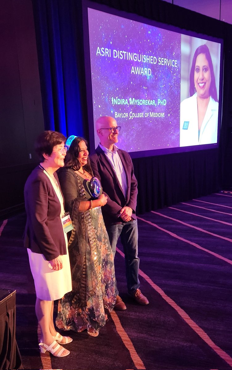 millsjc67's tweet photo. Wow‼️‼️‼️🤩🥰🎊👏👏 @MysorekarLab is the  #ASRI2024 Distinguished Service Award winner. Congrats, Madame President! @deepaksharma248 @elizamccoll @Michita_Rafael https://t.co/v3F010QvWi