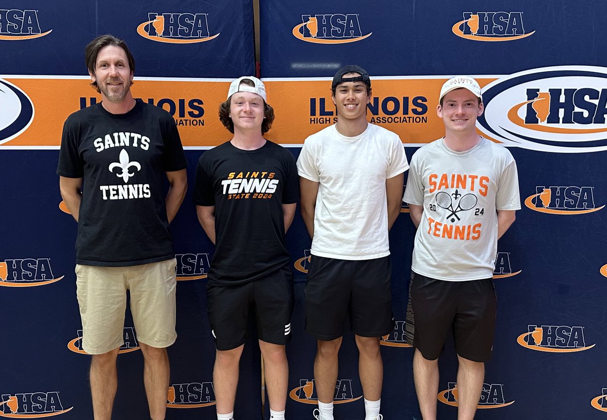 Guys are excited and ready to play some top level tennis tomorrow. <a href="/STCEathletics/">STCE Athletics</a>