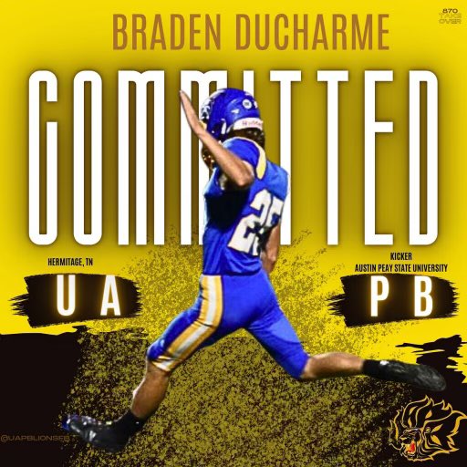 Braden Ducharme (@braden_ducharme) on Twitter photo Time for the next chapter! <a href="/C_Forestier1991/">Christopher Forestier</a> <a href="/CoachAHampton/">Alonzo Hampton</a> <a href="/_Mike_McCabe/">Coach Mike McCabe</a> <a href="/OneOnOneKicking/">OneOnOne Kicking Camps🏈</a> Time for the next chapter! <a href="/C_Forestier1991/">Christopher Forestier</a> <a href="/CoachAHampton/">Alonzo Hampton</a> <a href="/_Mike_McCabe/">Coach Mike McCabe</a> <a href="/OneOnOneKicking/">OneOnOne Kicking Camps🏈</a>