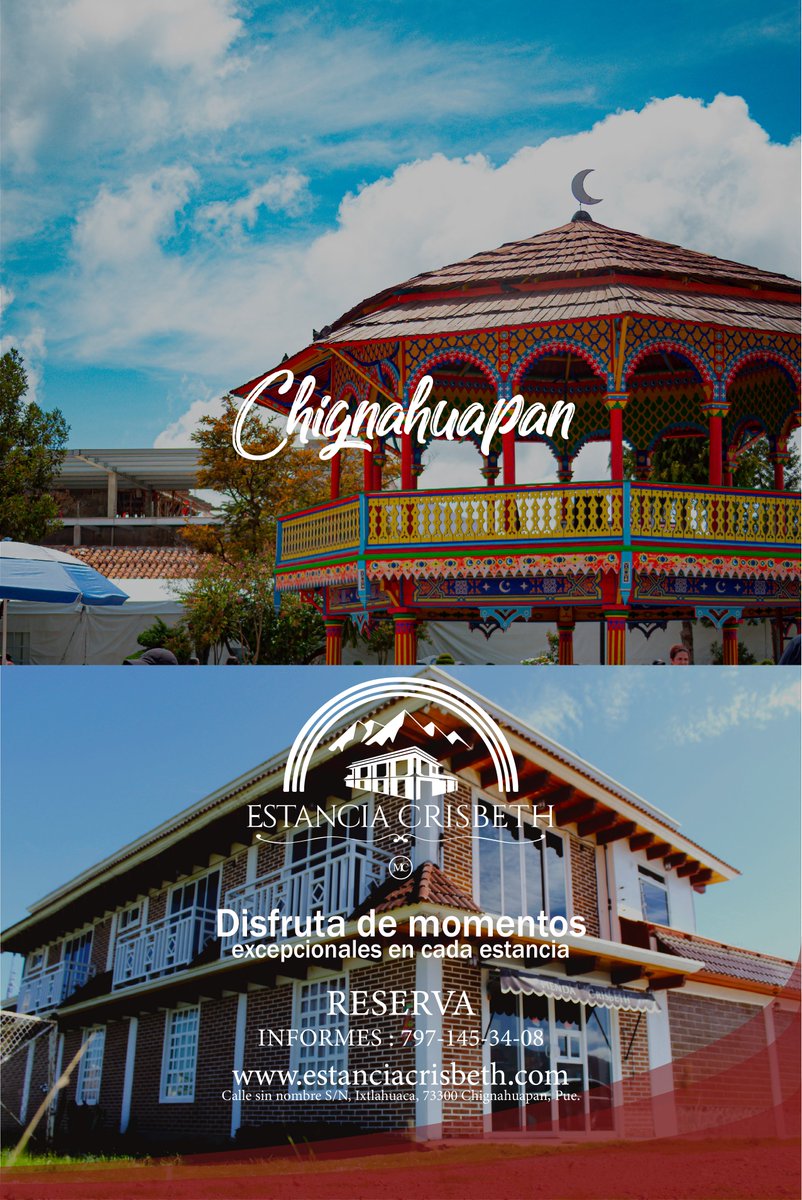 es_crisbeth's tweet photo. reserva tu escapada perfecta con nosotros Disfruta de momentos
excepcionales INFORMES : 797-145-34-08
RESERVA
.
.
#chignahuapan #chignahuapanpueblomagico #chignahuapanpueblomágico #pueblomagico #pueblosmagicos #pueblosmagicosmx #puebla #estancia #estadia #hospedaje #descanso https://t.co/VvqlQ7CLsr