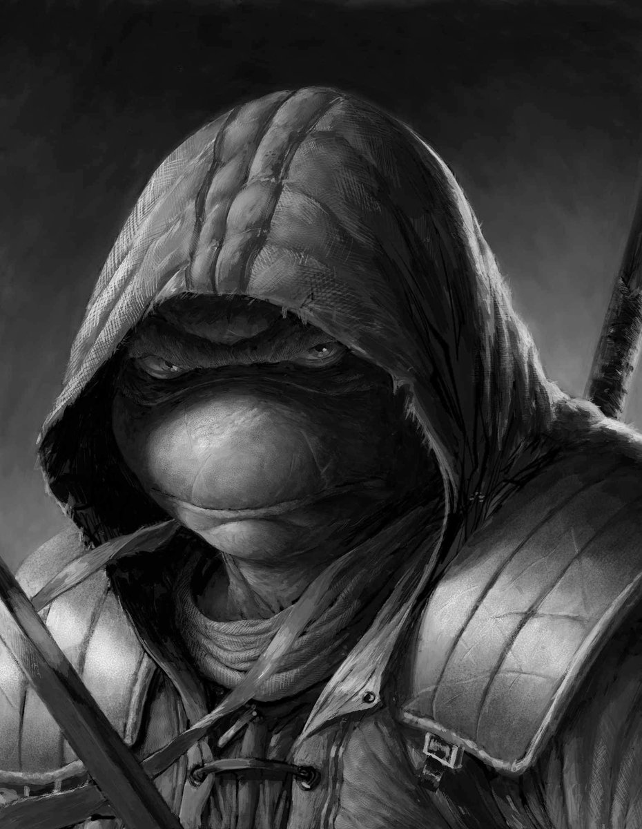 WIP-TMNT The Last Ronin. A fun little project coming soon from the mighty <a href="/sketch_junky/">Travis Lippman - Commissions open</a> and myself. Stay tuned folks! #tmnt #IDW #tmntthelastronin