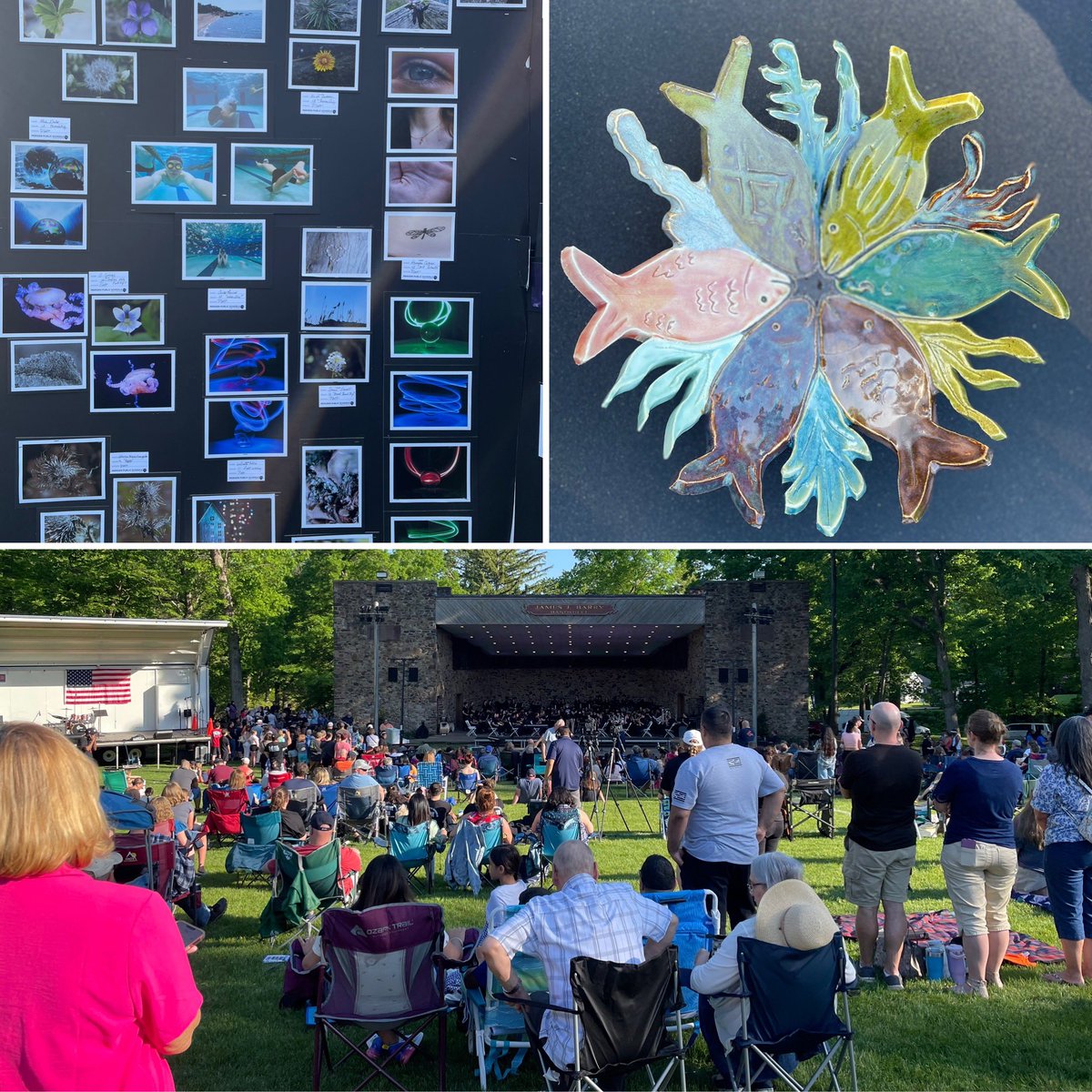 A great turnout at Arts in the Park! So many talented artists and performers!