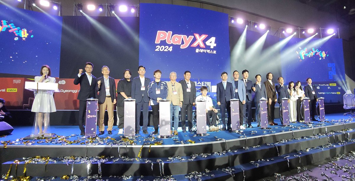 Thankful to have been a part of the Gyeonggi Esports Festival & the Opening Event of 2024 PlayX4 #TEKKEN8